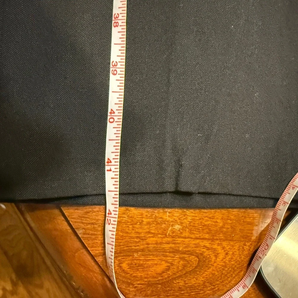 Murphy & Hartelius MH Mens 34R Pilot Aviation Uniform Black Dress Pants Wool